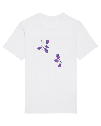Frunze mov White