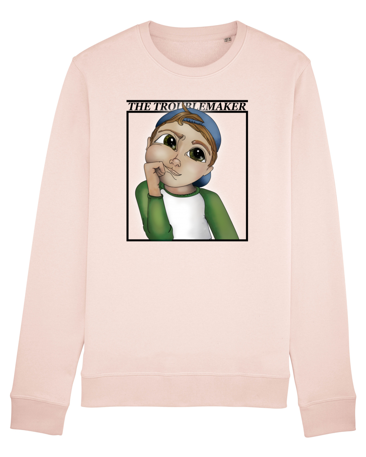 Bluză mânecă lungă Unisex Rise Candy Pink