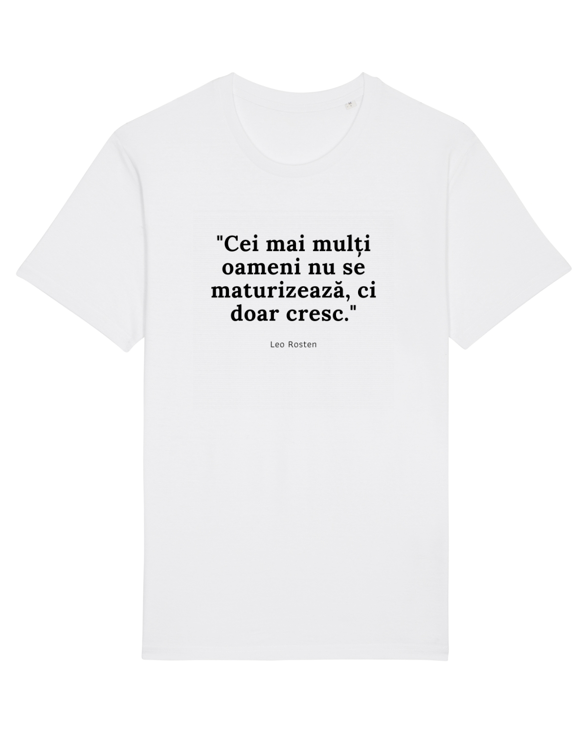Tricou mânecă scurtă Unisex Rocker White