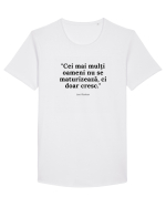 Citat Leo Rosten despre oameni Tricou mânecă scurtă guler larg Bărbat Skater