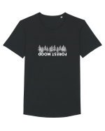 Forest Mood Tricou mânecă scurtă guler larg Bărbat Skater
