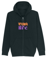 Van Life Hanorac cu fermoar Unisex Connector