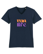 Van Life Tricou mânecă scurtă guler V Bărbat Presenter