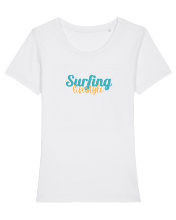 Surfing lifestyle White