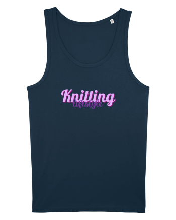 Knitting lifestyle Navy