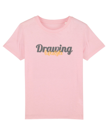 Drawing lifestyle Cotton Pink