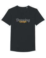 Drawing lifestyle Tricou mânecă scurtă guler larg Bărbat Skater