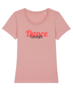 Dance lifestyle Tricou mânecă scurtă guler larg fitted Damă Expresser