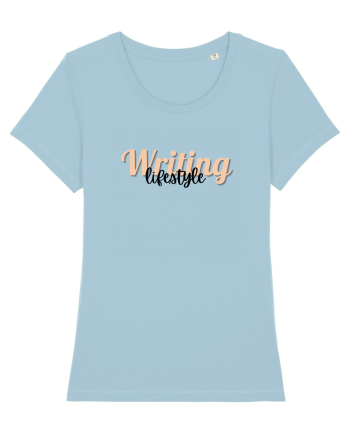 Writing lifestyle Sky Blue