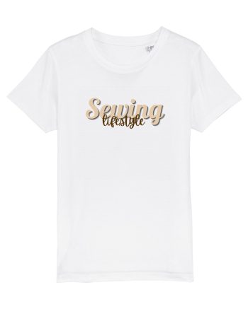 Sewing lifestyle White