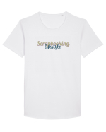 Scrapbooking lifestyle Tricou mânecă scurtă guler larg Bărbat Skater