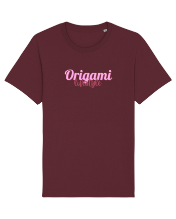 Origami lifestyle Burgundy