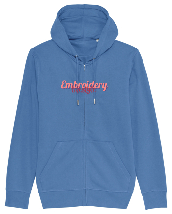Embroidery lifestyle Bright Blue