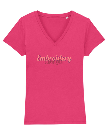 Embroidery lifestyle Raspberry