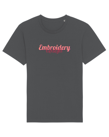 Embroidery lifestyle Anthracite