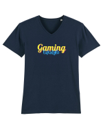 Gaming lifestyle Tricou mânecă scurtă guler V Bărbat Presenter