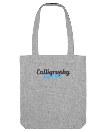 Calligraphy lifestyle Heather Grey
