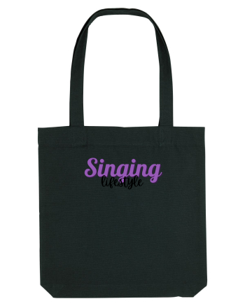 Singing lifestyle Black