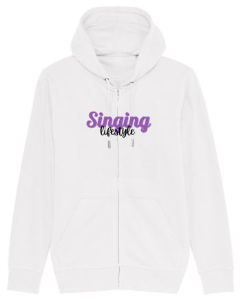 Singing lifestyle White
