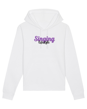Singing lifestyle White