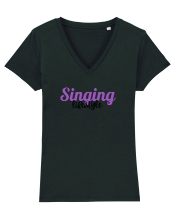 Singing lifestyle Black