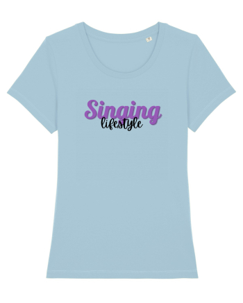 Singing lifestyle Sky Blue