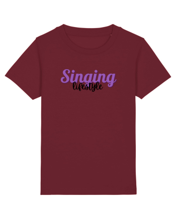 Singing lifestyle Burgundy