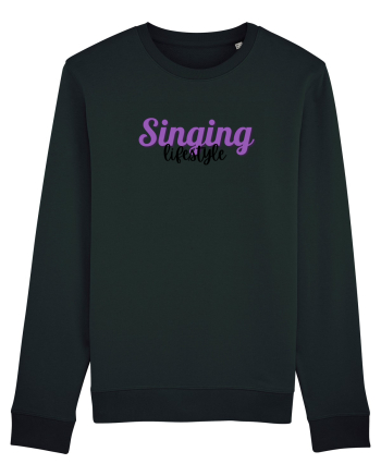 Singing lifestyle Black