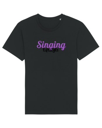 Singing lifestyle Black