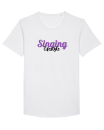 Singing lifestyle Tricou mânecă scurtă guler larg Bărbat Skater