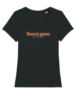Board game lifestyle Tricou mânecă scurtă guler larg fitted Damă Expresser