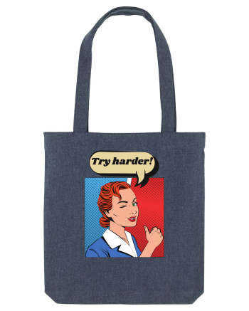 Retro Comic Book  Midnight Blue