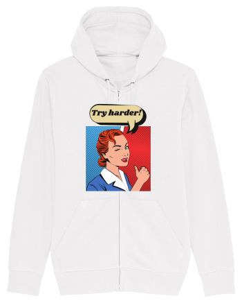 Retro Comic Book  White