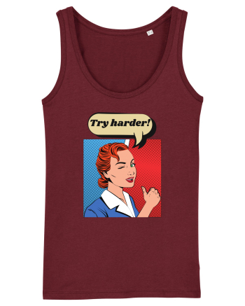 Retro Comic Book  Burgundy