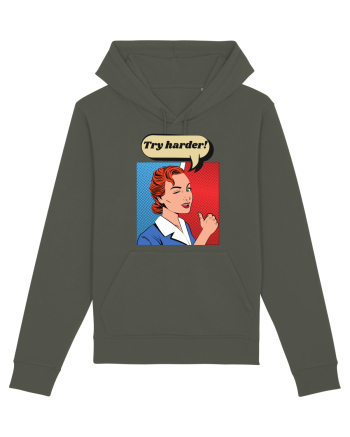 Retro Comic Book  Khaki
