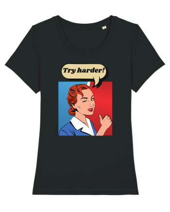 Retro Comic Book  Black