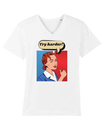 Retro Comic Book  White