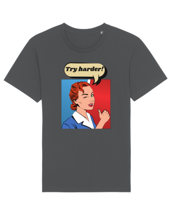 Retro Comic Book  Anthracite
