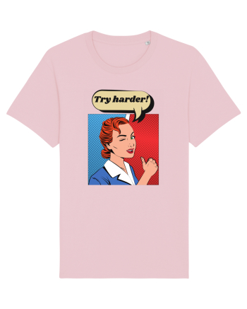 Retro Comic Book  Cotton Pink