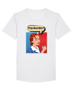Retro Comic Book  Tricou mânecă scurtă guler larg Bărbat Skater