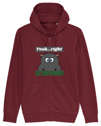 Amuzant Pentru Vegani  Burgundy