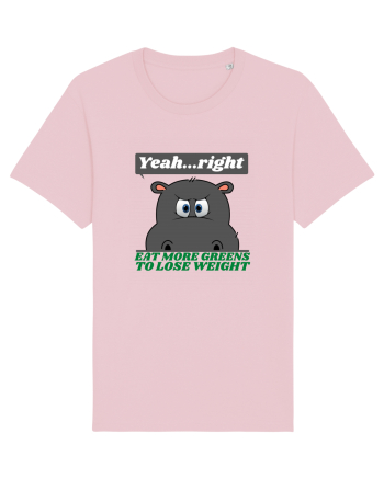 Amuzant Pentru Vegani  Cotton Pink