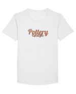 Pottery lifestyle Tricou mânecă scurtă guler larg Bărbat Skater