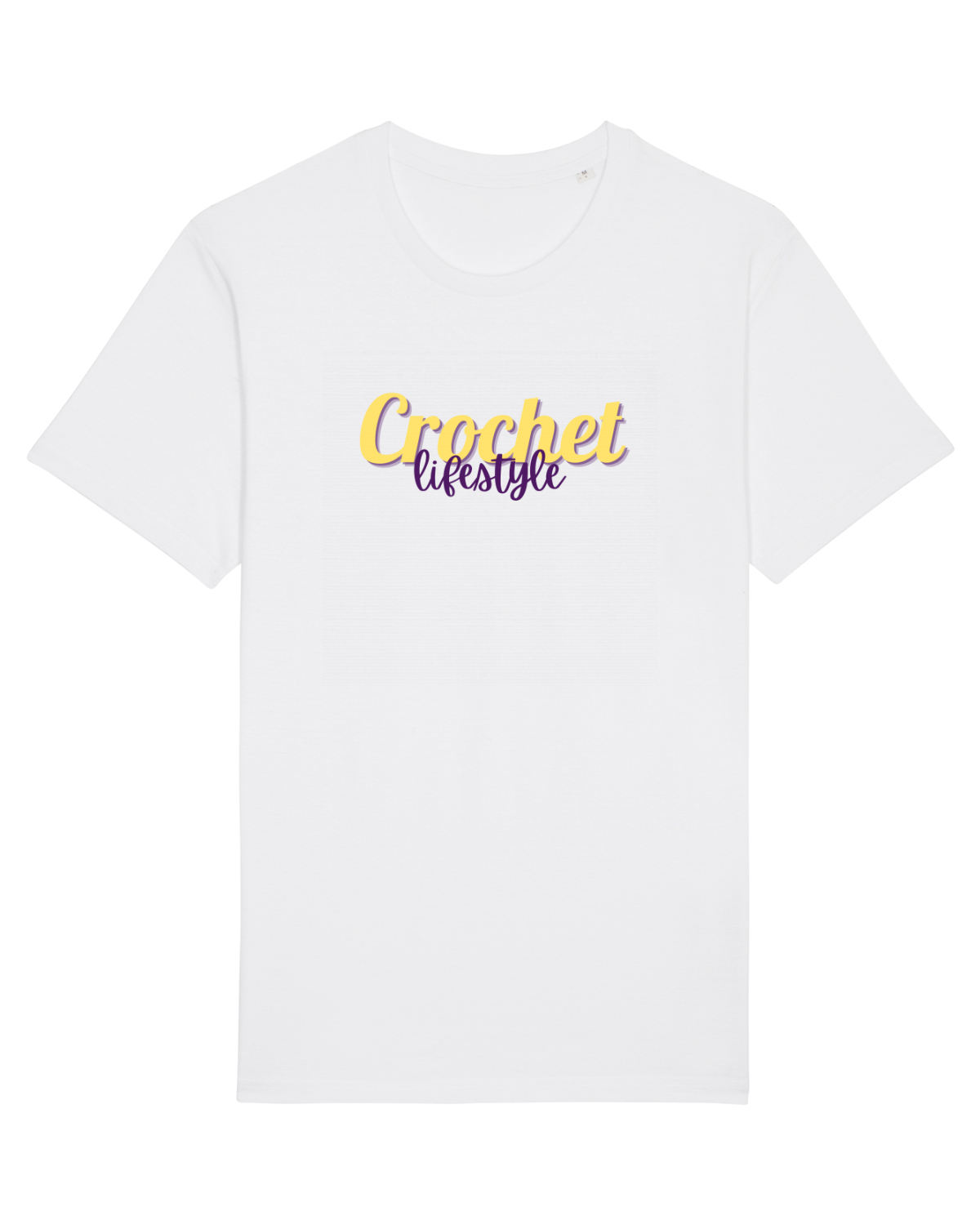 Tricou mânecă scurtă Unisex Rocker White
