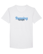 Running lifestyle Tricou mânecă scurtă guler larg Bărbat Skater