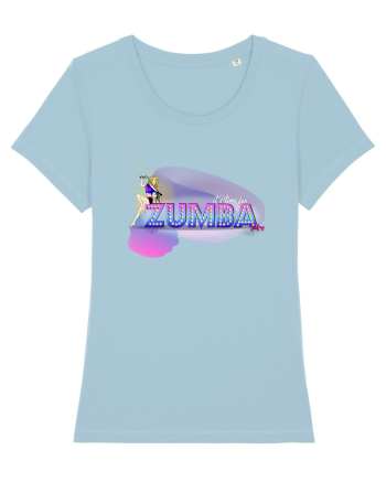 It's zumba time Sky Blue