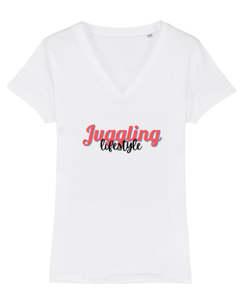 Juggling lifestyle White