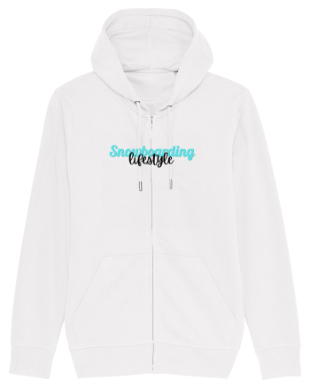 Snowboarding lifestyle White