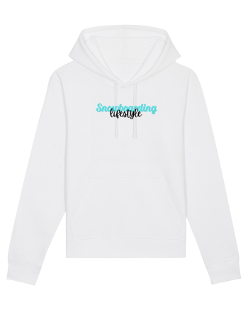 Snowboarding lifestyle White