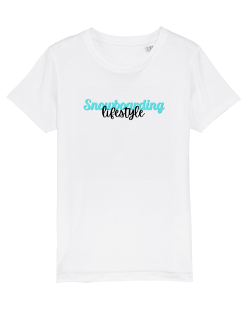 Snowboarding lifestyle White